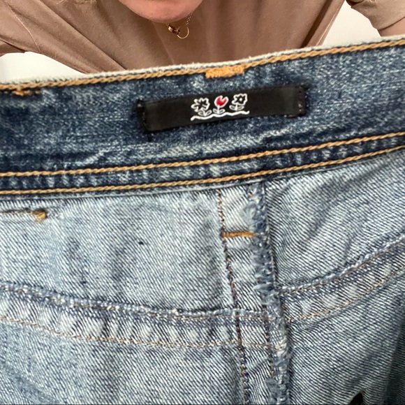 Patrizia Pepe Embellished Denim Shorts - Picture 7 of 8